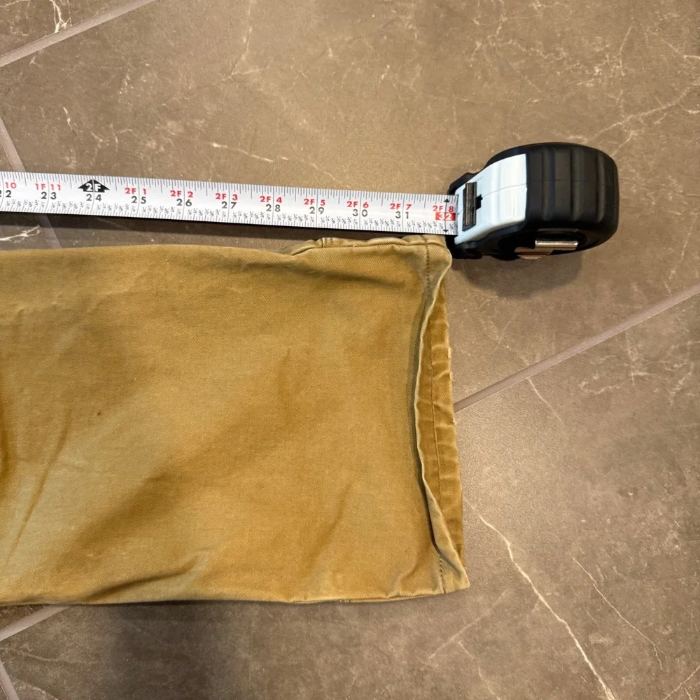 Kuhl Rydr Pants Tan Articulated Knee Cotton Blend Hiking Thick 31 x 32